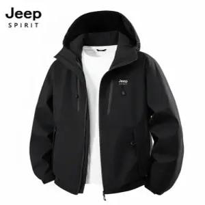 JEEP SPIRIT 기능성 유틸리티 바람막이 블랙 (JSSPJK221)