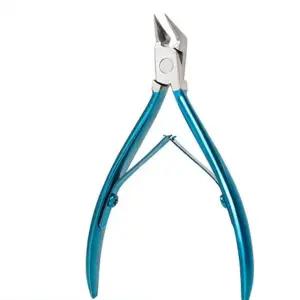 살롱발톱니퍼 큐티클용니퍼 네일 도구 손발톱니퍼 블루 (WFKII7D)