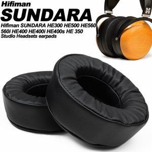 Hifiman SUNDARA HE300 교체 용 이어 패드 헤드폰 메쉬 천 메모리 커버 스폰지 소프트 단백질
