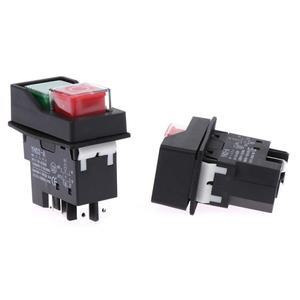 방수 전마그네틱 푸시 버튼 스위치  KJD17 KLD-28protection 스타터 맥세이프 교체 가능  AC250V  4 핀  5