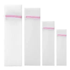 사각 세탁망 50x60cm 4개 다용도 옷 세탁 주머니 스웨터 속옷 정리망 (WFKJEVE)