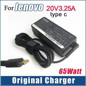 레노버 씽크패드용 USB C타입 AC 어댑터, 노트북 충전기,  65w, L380, P51s, E485, T470, X270, ADLX65YDC3