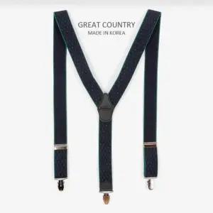 클래식멜빵 클래식남자코디 네이비그린 스트릿패션 WFLQUAY