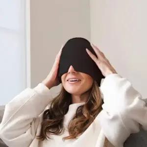 헤드 찜질팩 헤드밴드 겸용 눈 머리 이마 냉찜질팩 (WFKIQ0X)