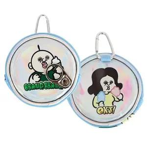 빵빵이 옥지 커플 깡통 파우치 키링 1P 가방고리 백참 (WFKIDM8)