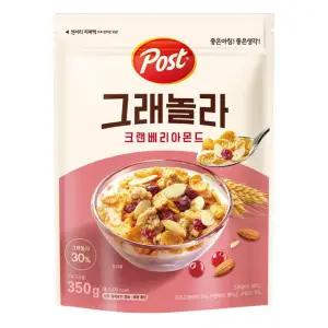 동서식품 포스트그래놀라크랜베리 350g / 소비기한 26년 3월 4일까지