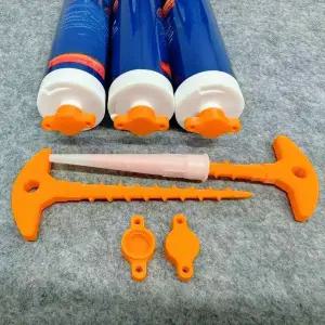 2PCS 실란트 노즐 클리너 캡은 유리 코킹 튜브 표준 크기 DIY 도구의 건조를 방지