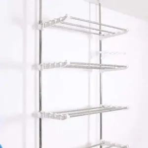 선반 걸이 다용도 실내 빨래 가정 고정식 4단 건조대 (WFHCJRS)