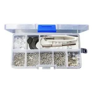 시계수리세트 나사 너트 코 패드 광학 수리 모듬 부품 (WFKKYKU)