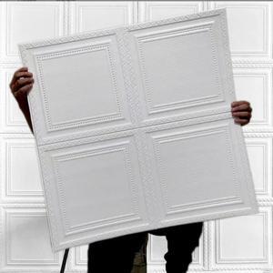 70cm  3D 룸 장식 따뜻한 자체 접착 벽 스티커 거품 방수 충돌 방지 벽지 천장 배경