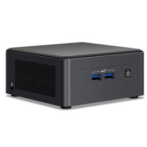 NUC 12 PRO NUC12WSHi5 미니 데스크톱 컴퓨터 / Mini PC /HTPC, 12세대 인텔 코어 i5-1240P, 프로세서 12개(4P+8E), 스레드 16개, 12MB 스마트 캐시, 아이리스 Xe 그래픽스(키 큰, 베어본)
