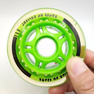 롤러 스케이트 휠 64/7276//80mm 82A 베어링 바퀴/많은