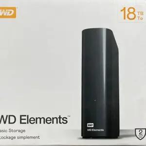 WD웨스턴 디지털 엘리먼츠 18TB 외장 20TB 드라이브 14TB 하드 마이북