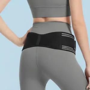 고품질 자세 이중 스트랩 고정 지지대 골반 밴드 허리 보호대 (WFKKPLR)