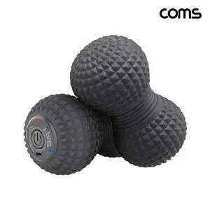 땅콩형 초강력 진동 듀얼 마사지볼 2개 세트 팔 다리 양쪽 동시 사용