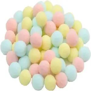 취미 용품과 DIY 창의적인 공예품 파티 장식을 위한 100개의 1인치 믹스 컬러풀 크래프트 폼 볼