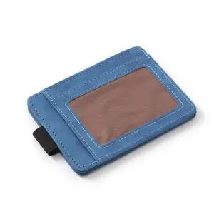 인조가죽 카드지갑 슬림 지퍼 카드홀더