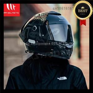 MT THENER 4 SV 오토바이 풀 헬멧 남녀 공용 맞춤형 사계절 레이싱 대형 사이즈 라이딩
