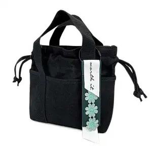 [하프클럽/]플라워 자수 키링 백 핸드백 가방장식 키홀더