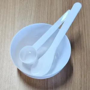 [룽스]팩도구 피부관리실용품 세트(볼+스파츌라+계량스푼)