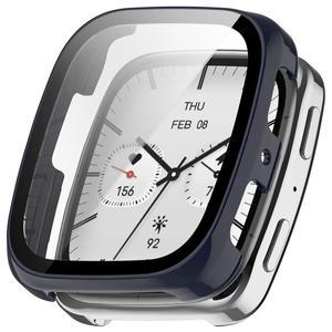 Huami Amazfit Active 2 Square 올라운드 스크린 프로텍터 하드 범퍼 SmartWatch 커버 안티 용 강화 유리 +