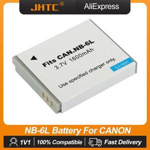 캐논 파워 샷 카메라용 NB 6L NB-6L 배터리 1600mAh SX520 HS SX600 IXUS 85 95 200