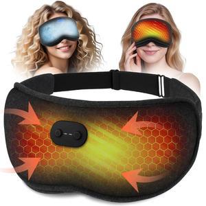 건조한 눈을 위한 ZHENYEMI 온열 마스크 - 무선 쿨링 수면, 눈 두통 , 수면 개선, 청소, 여행 필수품, 사무