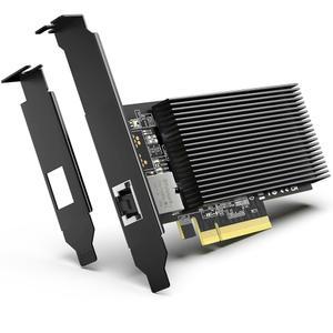 10G PCI-E 네트워크 카드 싱글 RJ45 포트, 인텔 X540-T1 콘트롤러를 지원하는 NIC, PCI Express X8, X16과 호환되는 VIMIN 10Gb 베이스-T 이더넷 카드, Windows / Server /Linux VMware 지원