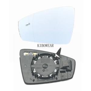 폭스바겐 티구안 2017 2020 자동차 사이드 미러 프레임 커버 유리 램프 하단 교체 호환  호환  날개 캡  방