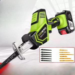 전기톱 미니 전동 충전식 소형