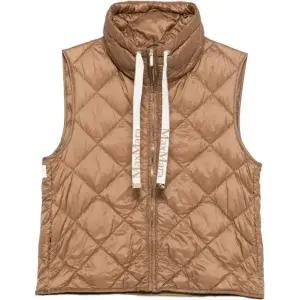 26SS 막스마라 더 큐브 TREGIC 트레직 카멜 여성 패딩 조끼 261 929101 4600 051