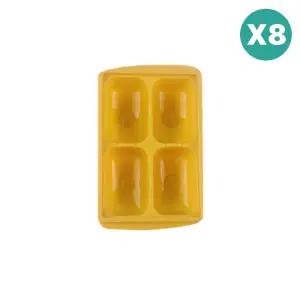 베베락 엘파 이유식 큐브 용기 양념 보관 머스타드 8P BNA