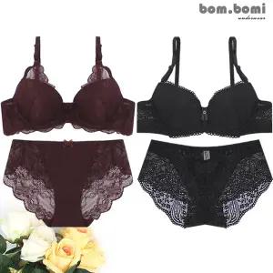 [봄보미] 리듬 레이스 브라팬티 4종세트