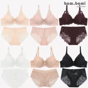 [봄보미] 시크릿바이 레이스 ABC컵 볼륨 브라팬티 12종세트