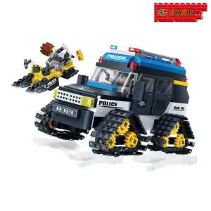 반바오 (블록) 경찰 스노우카/레고/호환/블록/장난감/세트/5세/남아/선물/6살/아동/7세/어린이/교구/놀이