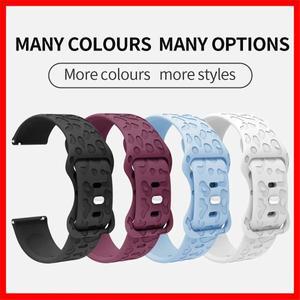 22mm 20mm 18mm 레오파드 실리콘 스트랩 가민 베뉴 3S 3 2S  SQ/포러너 165 570 265 255 265S/비보액티브 6