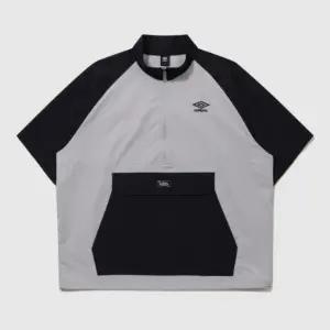 반팔티 VQA UQ321CWT71-LGR 썬샤워 스탠넥 반팔 아노락 Light grey