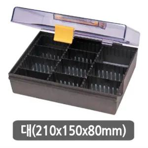 매표)플라스틱 인장함(대)형함 고무인보관함 도장 갈색함 칸막이조절형함 사무용함 가정용함 다용도함 인장