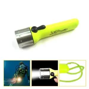 방수 LED 후레쉬(약16.6x4cm) 수중레버 야광손잡이전등 스킨스쿠버 수상레저 랜턴 라이트 손전등 스쿠버손