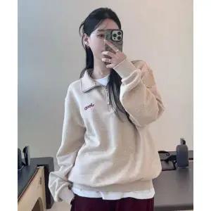 매장정품 지프 JEEP [360g] M-Logo 반집업 맨투맨 JR5TSU838CE 922601