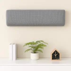 벽걸이 에어컨 커버 그레이 스토리지 방진 더스트 덮개 보관 먼지 형커버 예쁜 안방