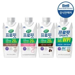 [셀렉스] 프로핏 스포츠 드링크 4종 맛보기(코코넛3팩+초코3팩+복...