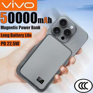 Xiaomi 10000mAh 얇은 자기 무선 보조베터리 PD25W iPhone Samsung 용 Magsafe 고속 충전 휴대용 외장 배터