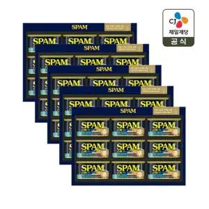 [G][CJ 선물세트] 스팸 라이트 8호 5개 1박스 쇼핑백포함