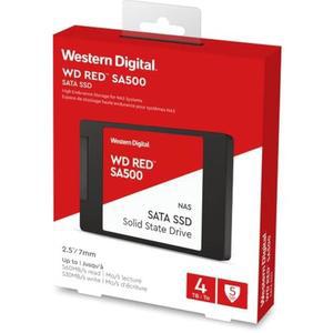 웨스턴 디지털 4TB WD 레드 SA500 NAS 3D NAND 내장 SSD 솔리드 스테이트 드라이브 - SATA III 6Gb/s, 2.5