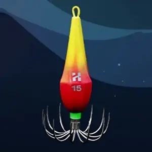 쭈꾸미 낚시 바늘 오징어 에기 채비 바늘 투톤 15호-WFI8GGM