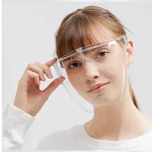 안면보호 얼굴보호 페이스쉴드 작업용 안티포그 안경형 마스크 보호대 안면 보호 페이스쉴드 얼굴 대 마스크