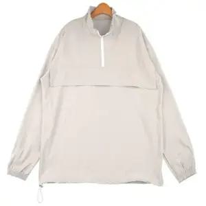 남성 바람막이 아노락 하프 집업 스트링 운동복 WD32D95