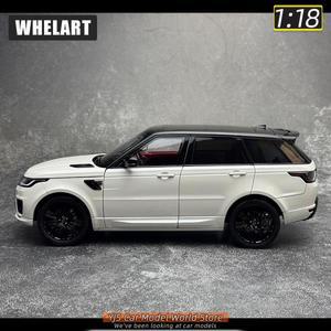 휠아트 다이캐스트 모델 1:18 스케일 신형 2018 레인지로버 스포츠 SUV 모델 컬렉션 축제 선물