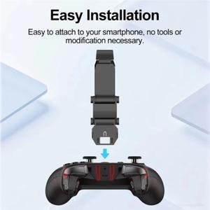 게임서 사이클론 2 폰 홀더, 프로 T4 PRO 컨트롤러용 모바일 클립 핸들 브래킷, 안드로이드 IOS 폰용-AEF7